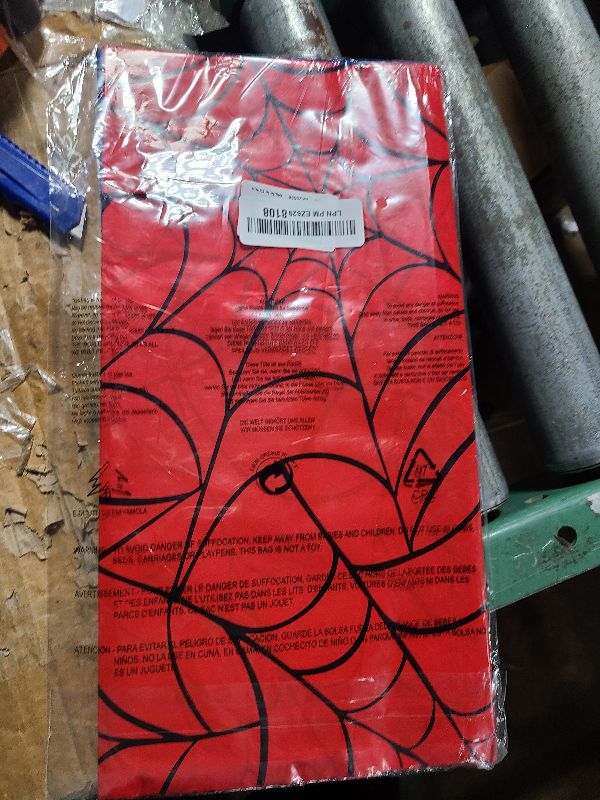 Photo 1 of 2Pcs Spider Web Themed Birthday Party Tablecloths Decorations,Mix Blue and Red Hero Plastic Table Cover Disposable Rectangle Table Cloth for Baby Shower Kids Boys Birthday Party Supplies,54x108 Inch