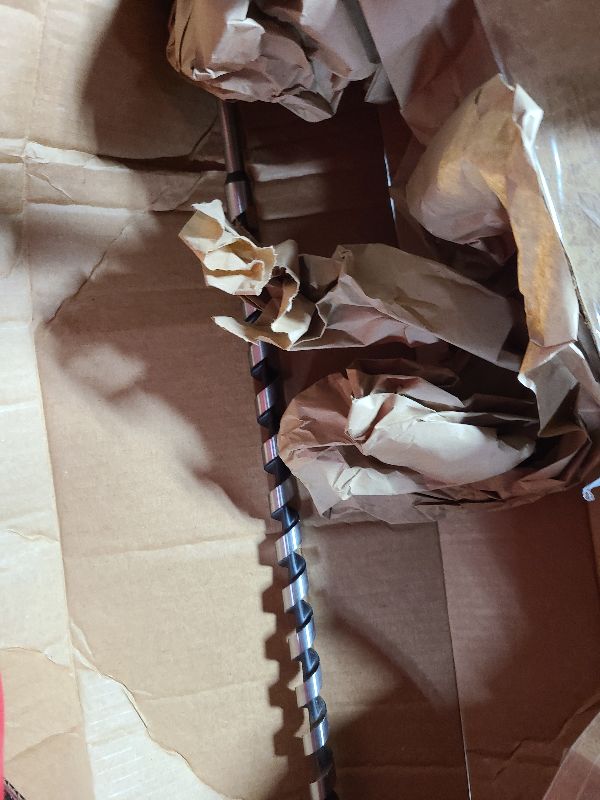 Photo 1 of 11/16 x 23.6 inch Auger Drill Bit for Wood,18mm x 600mm Hex Shank Ship Auger Bit for Soft Hard Wood, Plastic, Composite Materials and DIY Projects 11/16" (18mm)