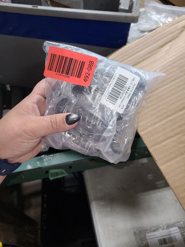 Photo 1 of 12 Pack Deck Anchors Pegs with Carabiners - Aluminum Rope Tensioner; Tent Tie Down Stakes, Windproof Canopy Tent Anchors, Outdoor Camping Accessories