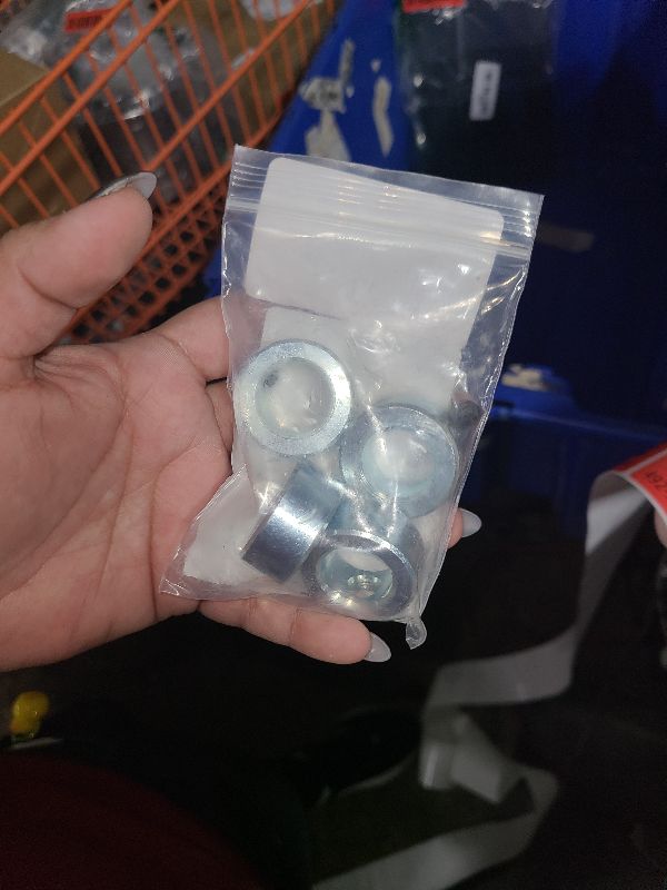 Photo 1 of (4-Pack) 3/4” Bore Solid Steel Shaft Collars with Zinc Plated Coating - Durable Shaft Collars Suitable for Machinery and Industrial Use