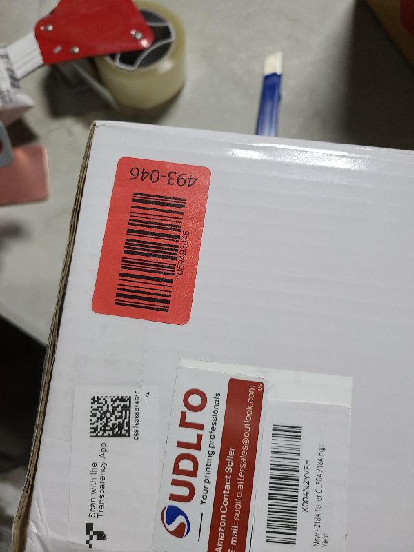 Photo 1 of 218A Toner Cartridges 4 Pack - MFP 3301fdw 218A Toner Replacement for HP 218A HP 218X Work for Color Laser Pro 3301fdw 3301cdw 3201dw 3301sdw Printer Ink W2180A , No CHIP, Black Cyan Yellow Magenta