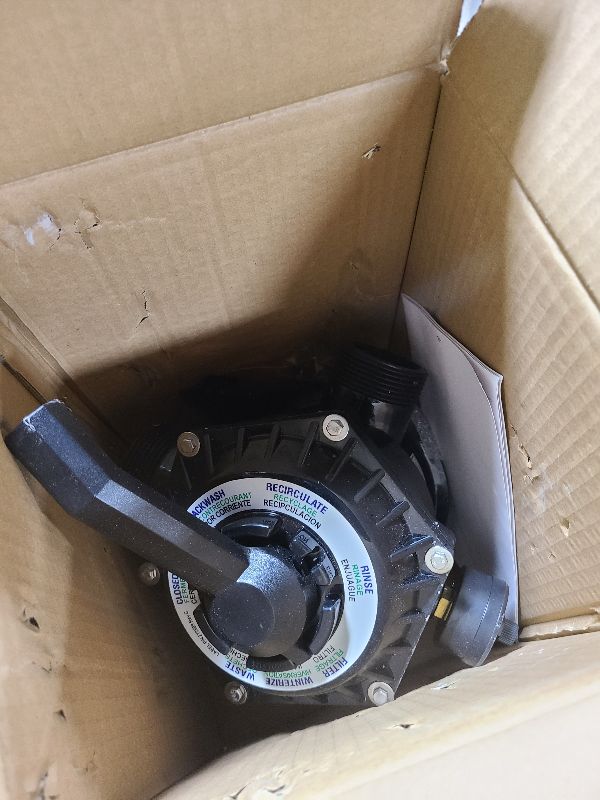 Photo 1 of 262506 1-1/2-Inch 6-Way Clamp Style Valve Compatible with pentair Sand Dollar/Tagelus/Starbright Pool and Spa Sand Filter, Replace 262506 262504 Multiport Valve