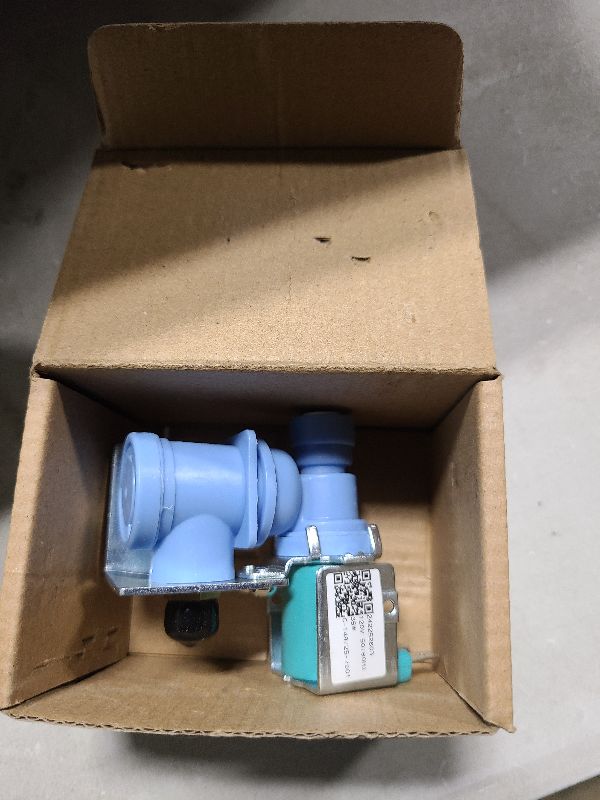Photo 1 of 242252603 Refrigerator Ice Maker Water Inlet Valve, for Frigidaire kenmore Electrolux Icemaker Solenoid Valves, Replacement parts AP5671756 241803703 241803701 218475600 218720400 240380301 etc