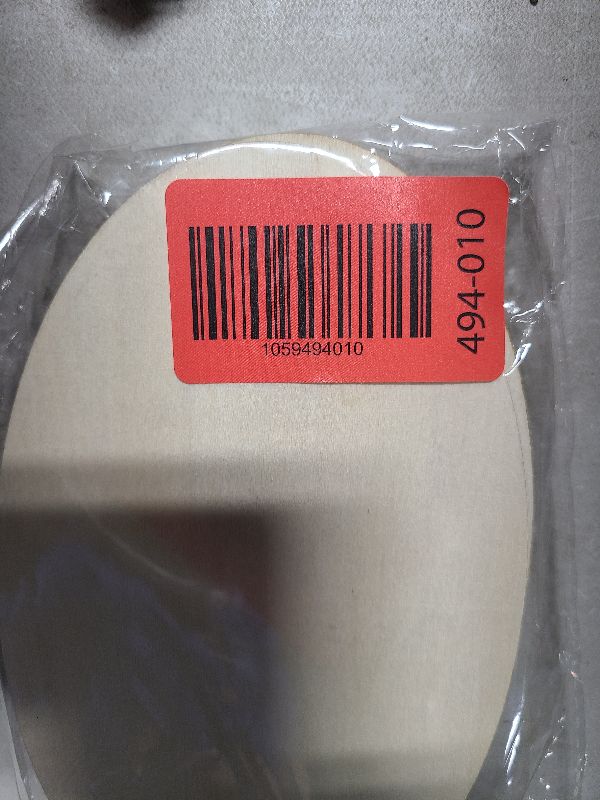 Photo 1 of 10pcs Oval Craft Wood 7X4.3 Inch Unfinished Wood Crafts,Wood Circles for Crafts, Wooden Oval Cutout,Painting and Wedding Decorations (7 * 4.3 in)