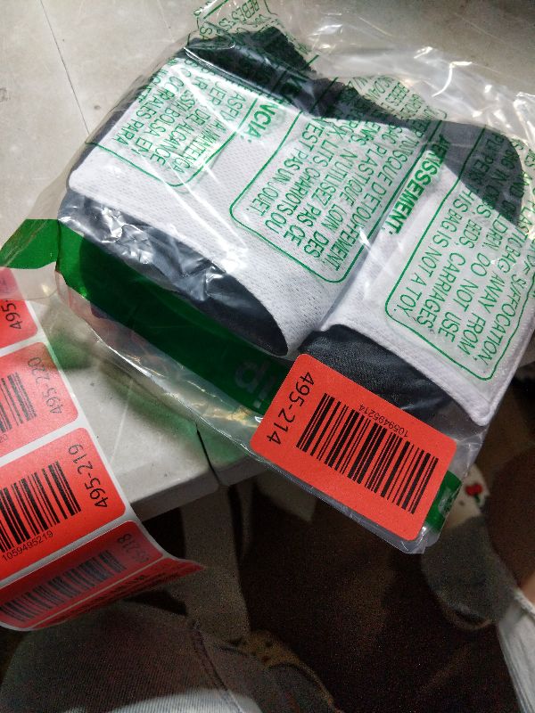 Photo 1 of 1 Pack 3 Reusable Dog Diapers Washable Male Belly Bands for Dogs, High Absorbing Male Dog Doggie Puppy Wraps (Small, Black Navy Charcoal)