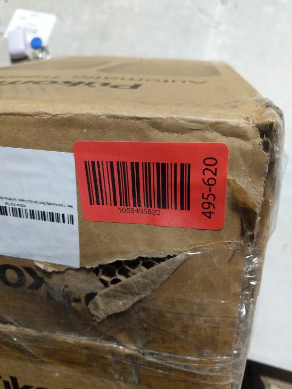 Photo 1 of 2 Pack Automatic Trash Can 12L /3 Gallon and 10L /2.64 Gallon Bathroom Trash Bin with Lid Touchless Small Smart Motion Sensor Garbage Cans for Kitchen, Bathroom,Living Room and Bedroom