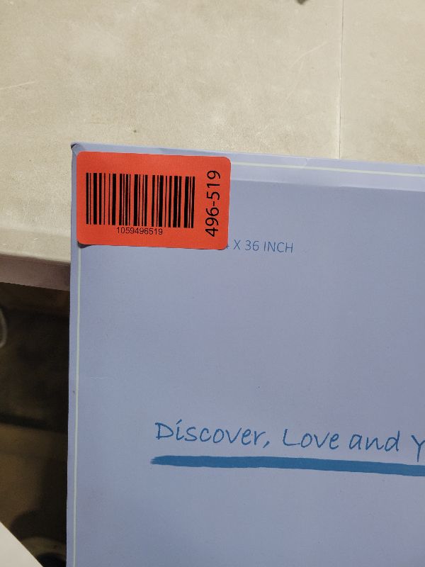 Photo 1 of 24" x 36" 2026 Wall Calendar, Folded Wet & Dry Erase Wall Calendar 12 Month, Yearly Laminated Calendar, Reversible Annual Planner, Horizontal/Vertical, with Julian Dates