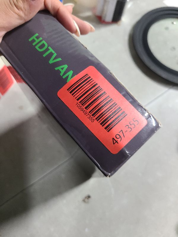 Photo 1 of 2025 TV Antenna Indoor Antenna for Smart TV Long Range Reception HD Digital Antenna Outdoor with Amplifier Signal Booster for Local Channels Supports 4K 1080p