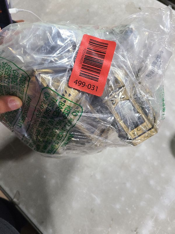 Photo 1 of 12 Pieces Mini Lanterns with Flickering LED Candle, Batteries Included, Decorative Hanging Candle Lantern for Indoor Use, Wedding, Party, Table Centerpiece (Gold, )