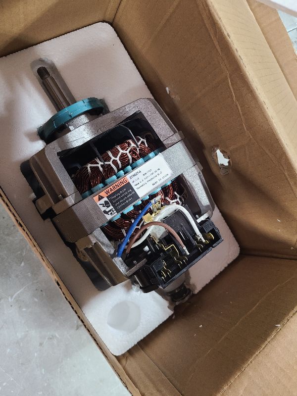 Photo 1 of 0EM 279827 Dryer Drive Motor with Pulley (Upgraded Blower Shaft Length) by puxyblue - Compatible with MayTag Kitchenaid Kenmore Whirlpool Dryer Motor Replaces AP3094245, EAP334304, PS334304,W10194250
