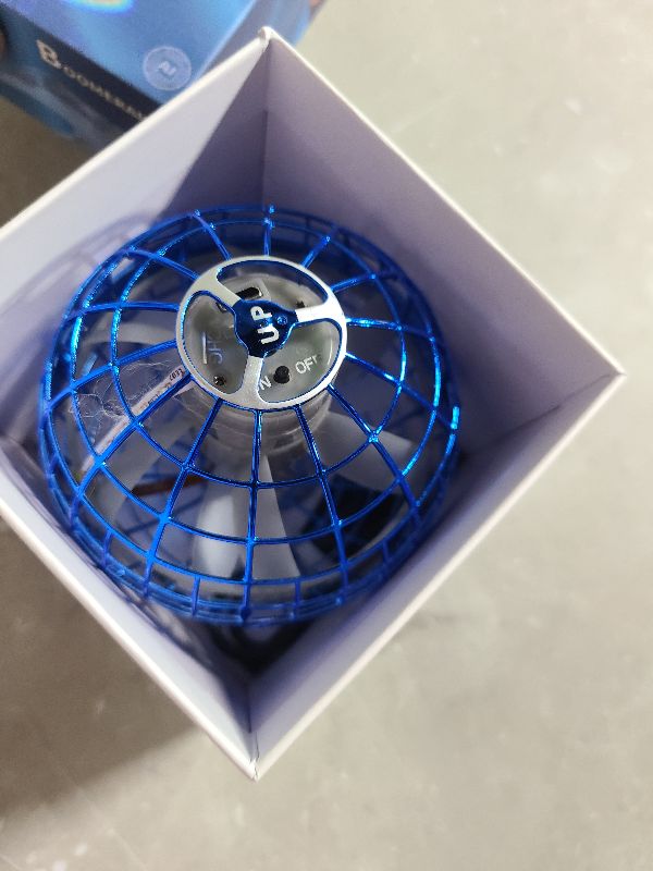 Photo 1 of 2025 AI Flying Orb Ball Toy, Cosmic Globe Boomerang Hover Ball Galactic Fidget Spinner, Cool Stuff Toys for 6 7 8 9 10 11 12+ Year Old Boys Girls Teens Indoor Outdoor Toys(Blue)