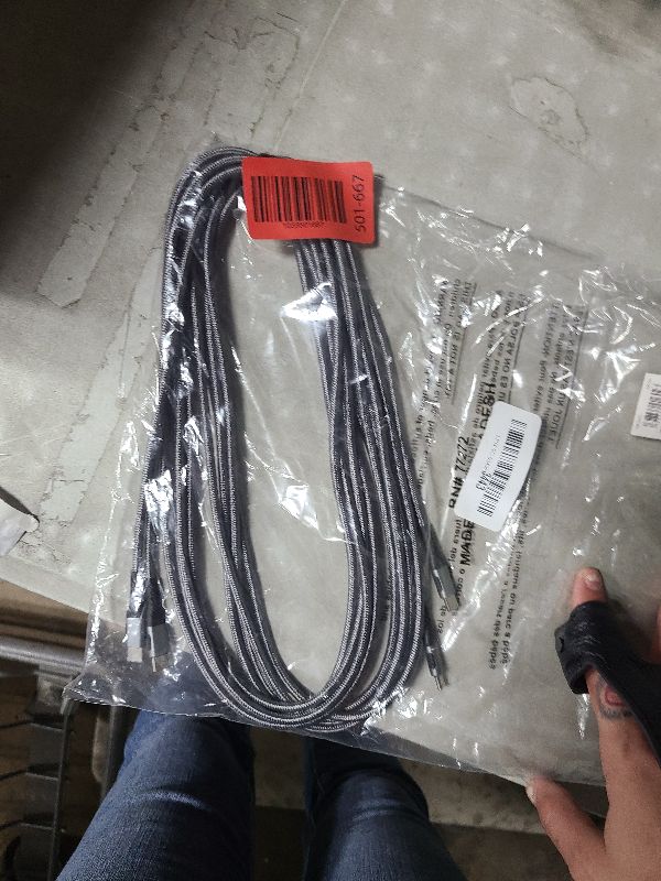 Photo 1 of 2Pack MFi Certified 3ft USB-C to Lightning Cable - Fast Charging for iPhone 14-8, iPad