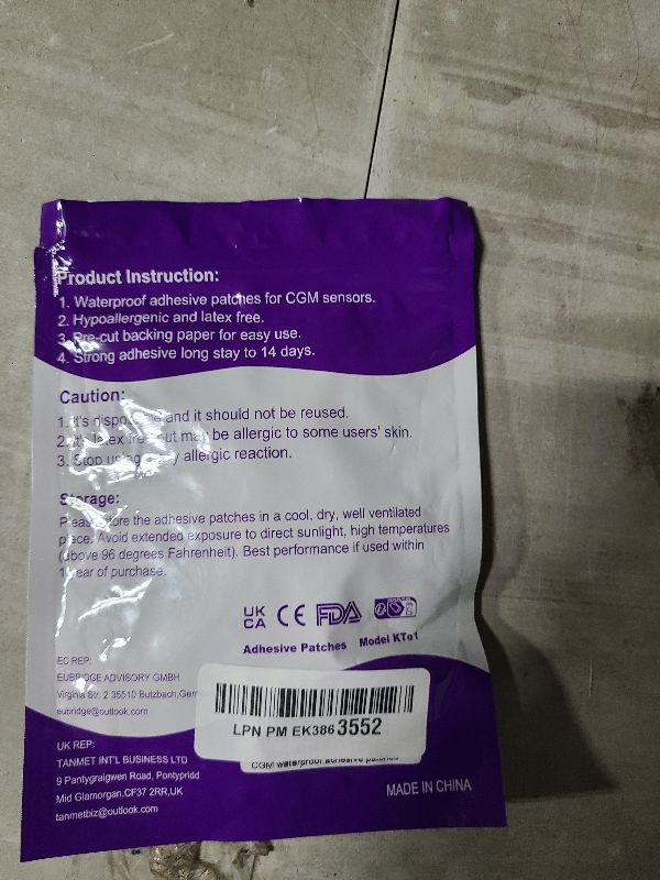 Photo 1 of 45Pack Libre 3 Sensor Covers - Waterproof Freestyle Adhesive Patches, Hypoallergenic Clear Tape, Latex-Free Overpatch 2.55'' CGM Patches for Protection, Sweatproof Breathable