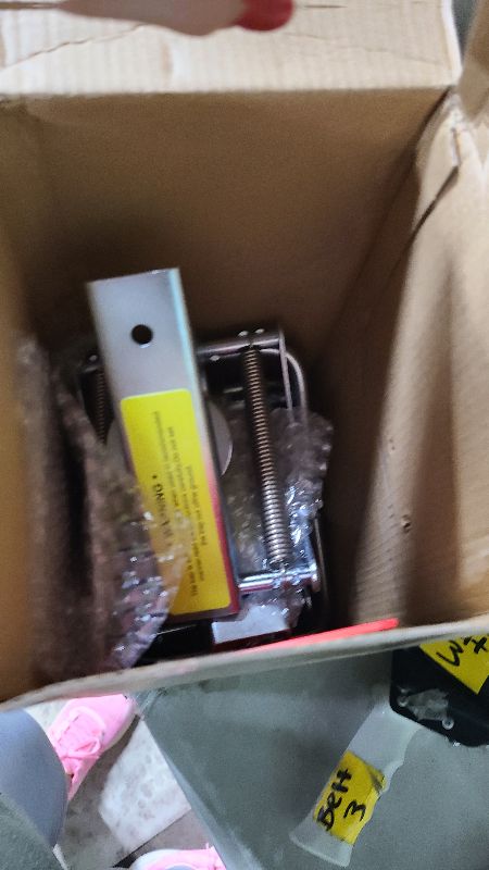 Photo 1 of 2 Pack Mole Traps,Galvanized Steel Scissor Trap,Reusable Mole Trap Killer,Easy Set Mole Eliminator Trap for Lawns