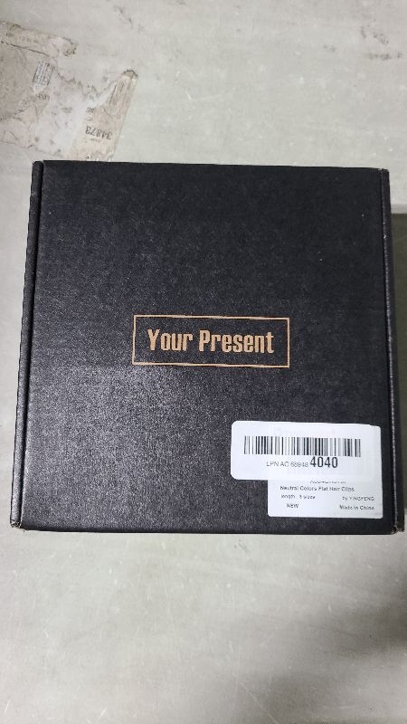 Photo 1 of 12 Pcs Neutral Colors Flat Hair Clips, YINGFENG Flat Claw Clip for Women, Matte Non-Slip Flower Claw Clips for Thin Thick Hair, Suitable for Women and Girls Wedding Party Accessories