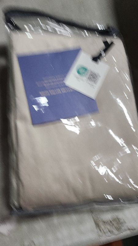 Photo 1 of 100% Blackout Shield Linen Blackout Curtains for Bedroom 108 Inches Long, Back Tab/Rod Pocket Living Room Drapes, Thermal Insulated Blackout Curtains 2 Panels Set, 50" W x 108" L,Cream