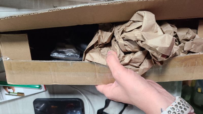 Photo 1 of 1 Inch Industrial Curtain Rods for Windows 48 to 84 Inches, Blackout Wrap Around Curtain Rod, for Indoor and Outdoor, Simple Design, 65 to 105 Inches, Black