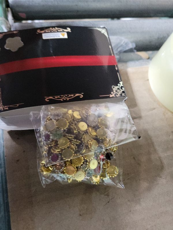 Photo 1 of 200 Pcs 10 Mixed Colors Sew on Rhinestones,10 MM & 12 MM & 14 MM Crystal Glass Flower Shape Claw Flatback Rhinestones for Crafting, Bedazzling Rhinestone for Clothes Shoes & Sewing Accessories