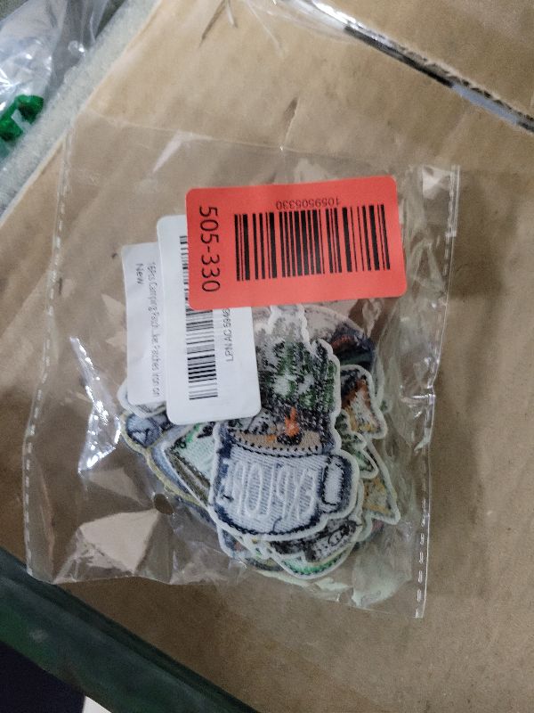 Photo 1 of 16Pcs Camping Patches, Embroidered Patch, Jacket Patches Iron on