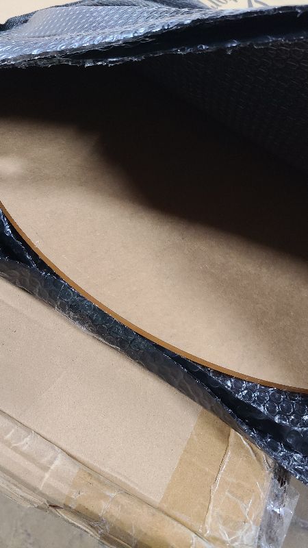 Photo 1 of 1 Pieces 1/4" Round Plexiglass Sheet, 24 Inch Diameter Clear Acrylic Circle, Cake Disk Acrylic Sheet, Plexiglass Table Top, Round Acrylic Backdrop