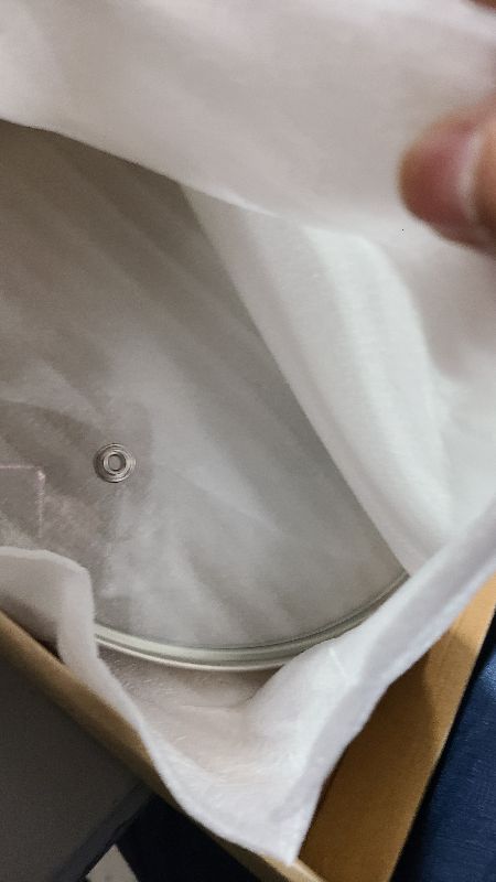 Photo 1 of 10" Tempered Glass Pan Lid with Steam Vent, Thickened to 4mm and Dishwasher Safe and Oven up to 480?, Universal Lid Fit for Cast Iron Skillets, Frying Saute Pan, Cooking Pot