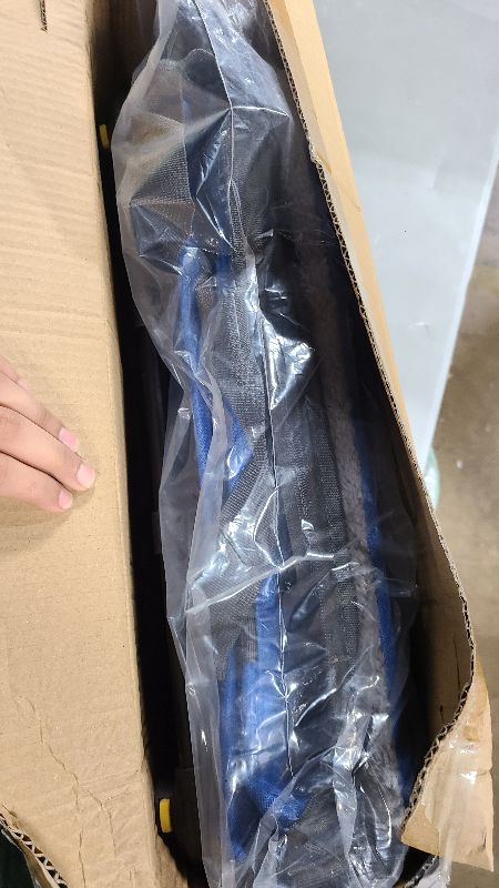 Photo 1 of  Cat Carrier with Wheels and Litter Box, 24"x17"x17" Rolling Soft Carrier Until 55LBS Pets with 5 Breathable Mesh Windows and Locking Zippers for Long Distance Car Travel(Blue)