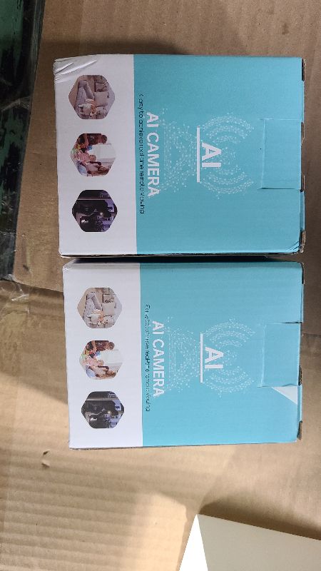 Photo 1 of 2K Cameras for Home Security, 2.4/5GHz Wi-Fi 6 Indoor Camera for Dog/Pet/Nanny/Baby with US Phone App, AI Text Recognition, Smart Search, Color Night Vision,2 Way Talk Mini Cam,Human Detection,2 Packs