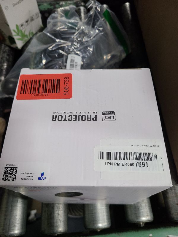 Photo 1 of ?Electric Focus?Mini Portable Projector with 4K Support, Bluetooth 5.4 WIFI6, 5watt Sound Base Speaker, 260 ANSI, Android 11, 210° Rotation , Auto Keystone Correction Video Projector HY300 PLUS