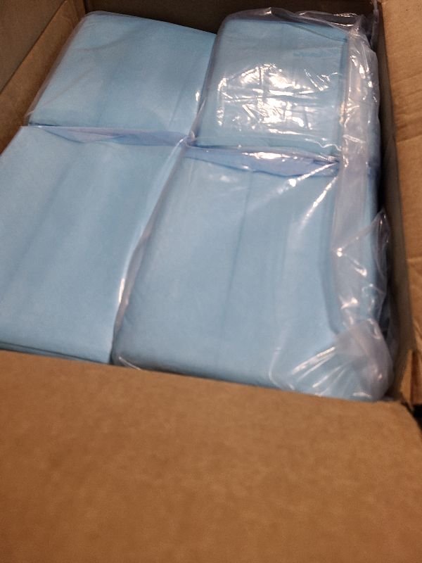 Photo 1 of 150 Count Disposable Beds Pads,23"x36" Waterproof Adults Incontinence Chucks Underpads,Absorbent Leakproof Pee Pads for Kids,Elderly,Extra Large Dog Puppy Training Pad, Baby Changing Liner