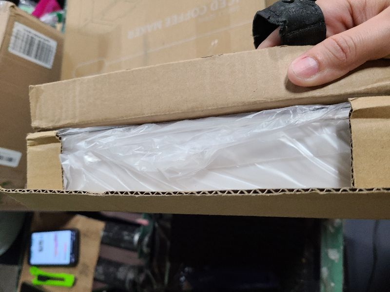 Photo 1 of 2 Tier Stackable Paper Letter Tray, White Desk Document File Tray Organizer, Plastic Desktop Stacking Paper Sorter for A4 Paper Magazine, Receipts, Office Supplies