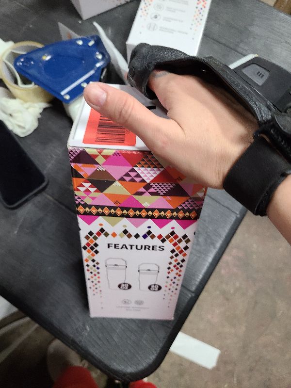 Photo 1 of  30oz Stainless Steel Insulated Tumbler with Straw & Foldable Handle - Leakproof, Double-Wall Vacuum Travel Thermos for Hot/Cold Drinks, Non-Slip Base, Fit Cup Holders