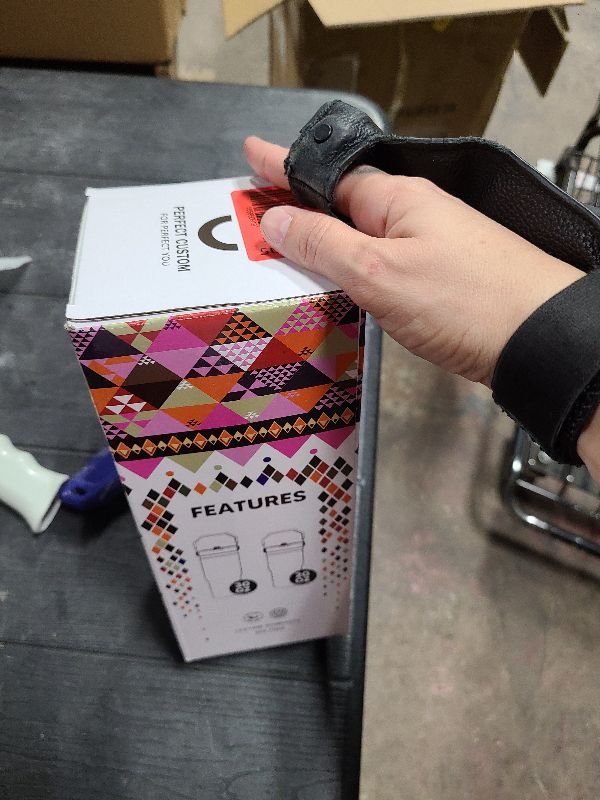 Photo 1 of  30oz Stainless Steel Insulated Tumbler with Straw & Foldable Handle - Leakproof, Double-Wall Vacuum Travel Thermos for Hot/Cold Drinks, Non-Slip Base, Fit Cup Holders