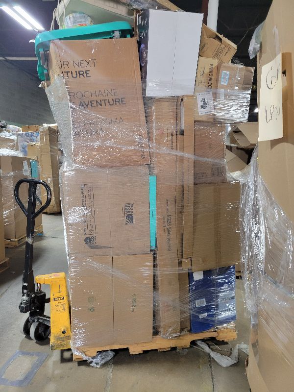 Photo 1 of 
As is general merchandise PALLET roughly 60 items 