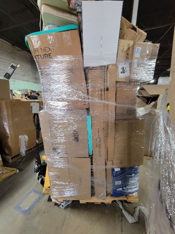 Photo 1 of 
As is general merchandise PALLET roughly 60 items 