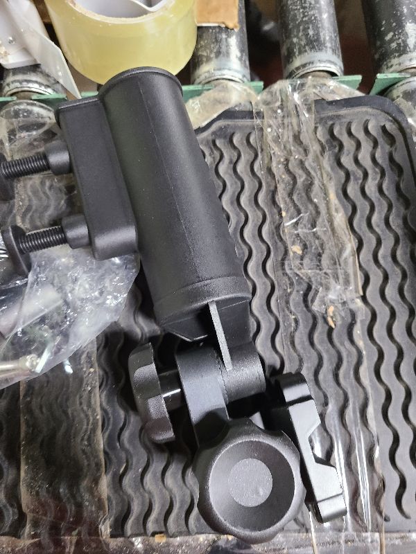 Photo 1 of 10L0L Heavy Duty Golf Push Cart Umbrella Holder, Aluminium Alloy Base Super Strong Windproof, Universal Umbrella Stand for Mobility Scooter, Stroller, Wheelchair, Beach Chair