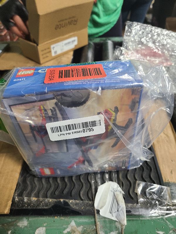 Photo 1 of LEGO City Fire Rescue Helicopter Building Toy - Pretend Play & Learning Toys for Kids - 5 Year Old Boy & Girl Birthday Gift - with Firefighter Minifigure - 60411