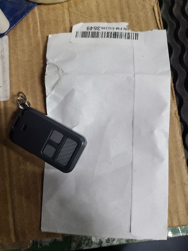 Photo 1 of 890MAX Garage Door Opener Remote, 2 Replacement for LiftMaster/Chamberlain/Craftsman, Universal 3-Button Garage Door Opener Remote with Mini Key Chain for Purple Red Yellow Orange Green Learn Buttons