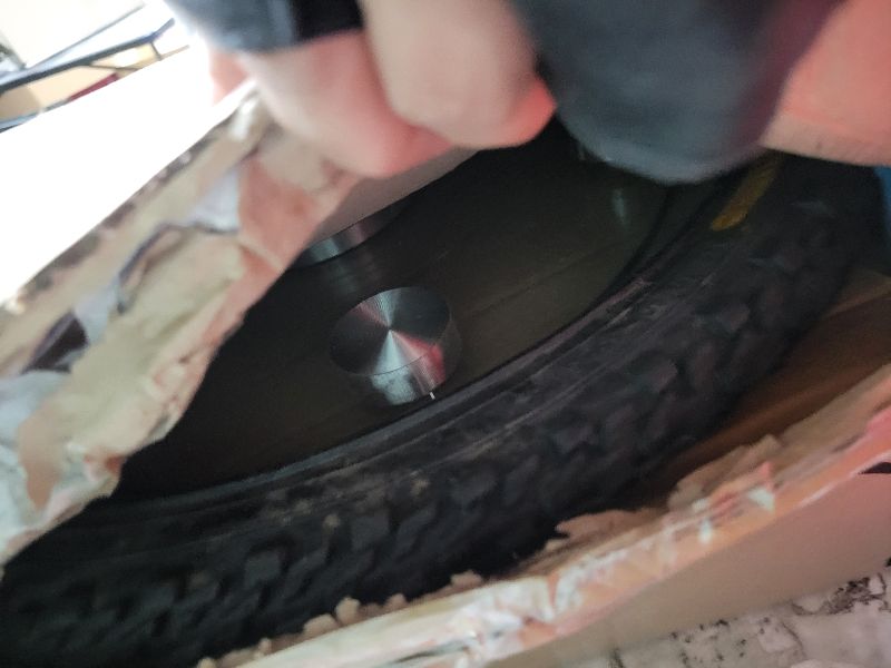 Photo 1 of 19" Glass Lazy Susan for Dining Table Large Round Kitchen Table Top Centerpiece Turntable with 6 Rotating Wheels Silent & Smooth Spin (50cm/19inch)