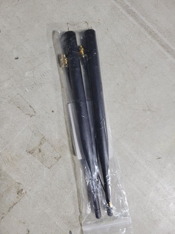 Photo 1 of 2 Pack 915MHz LORA Antenna 5dBi Gain Omni SMA Male Connector + RF Antenna Adapter Cable