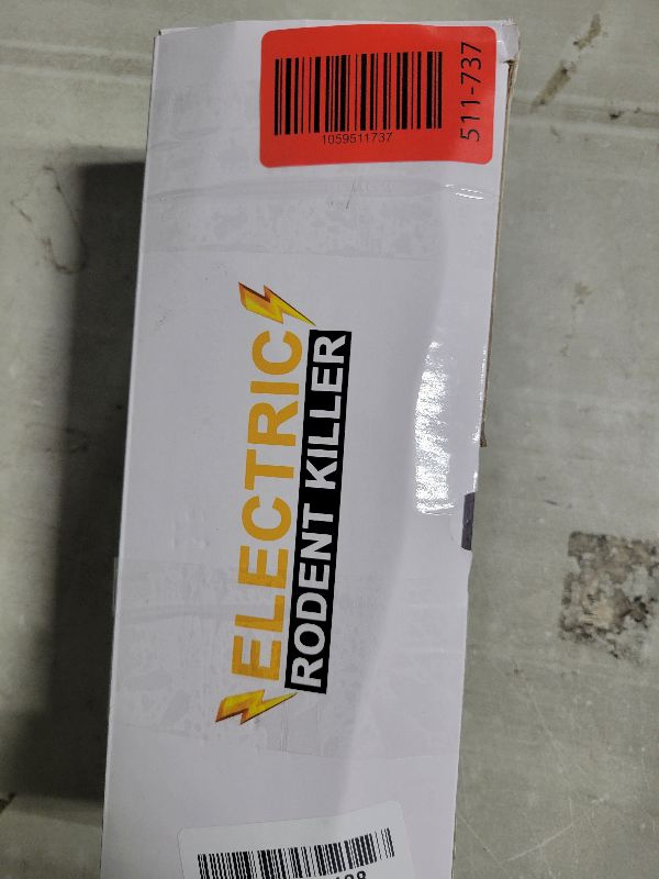 Photo 1 of 2025 Electric Mouse Trap Zapper Powerful Rat Traps Indoor for Home,Reusable Electric Rat Traps Outdoor Rodent Zapper Mice Trap Electronic Shock Killer for Attic Warehouse Kitchen Garage,No-Touch,Black