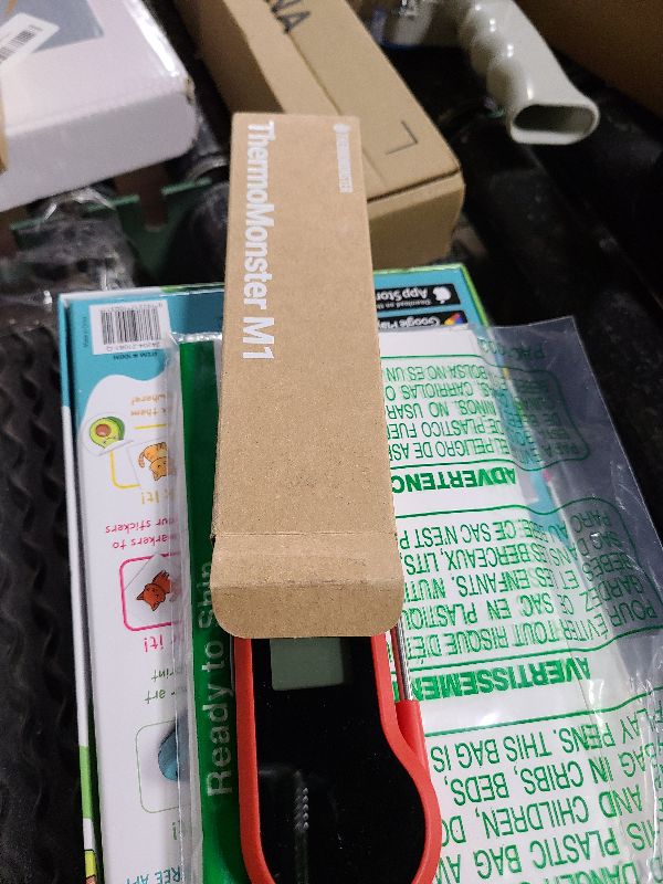 Photo 1 of 0.5 Sec Instant Read Meat Thermometer Digital with ±0.5? Precision, Food Thermometer for Cooking Kitchen Gadgets, Oven Grill Candy BBQ Essentials Accessories, Gifts for Him Dad Men Birthday, Red