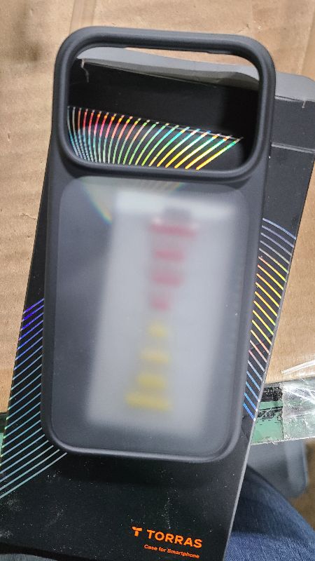 Photo 1 of TORRAS for iPhone 17 Pro Case, Beyond Military-Grade Protection, Camera Control Button, DIY Buttons, Translucent Matte Slim Thin Shockproof Hard Back Anti-Scratch Phone case for iPhone 17 Pro, Black