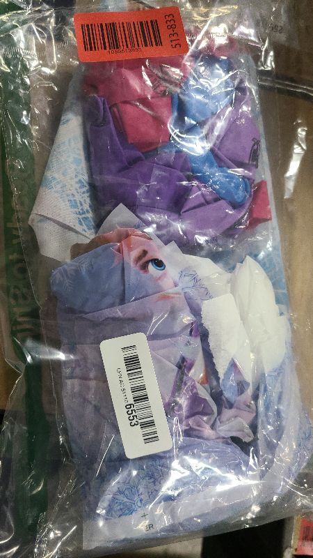 Photo 1 of 27 Psc For Frozen theme party setup, easy to assemble decorations, including children's DIY cake toppers and background cloth sets, perfect for children's birthday parties.