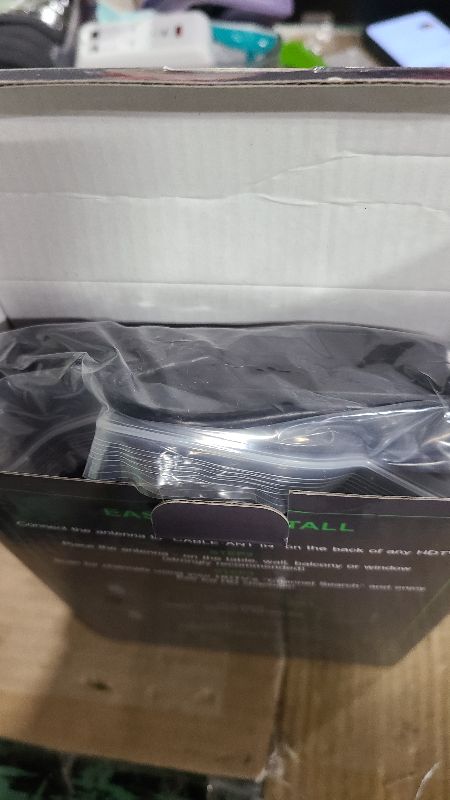 Photo 1 of 2025 TV Antenna Indoor Antenna for Smart TV Long Range Reception HD Digital Antenna Outdoor with Amplifier Signal Booster for Local Channels Supports 4K 1080p