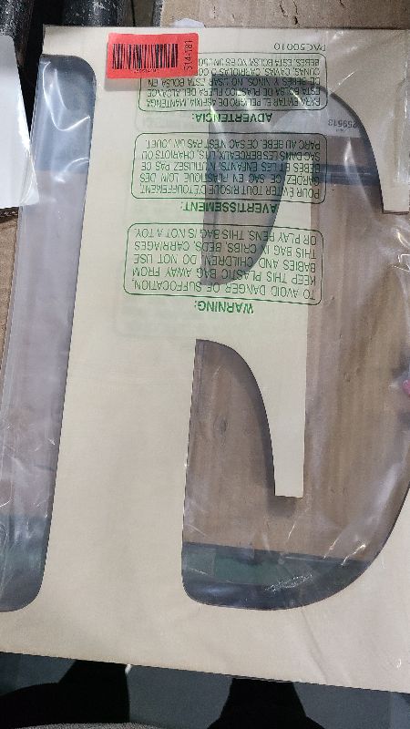 Photo 1 of 17 Inch Large Wooden Letters, Paintable Large Wood Letter for Crafts, Unfinished Blank Wood Alphabet Letter for Birthday, Parties, Wedding, Christmas Home Decoration(Letter E)