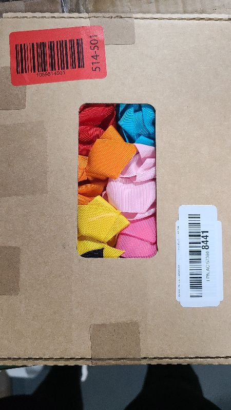 Photo 1 of 20PCS 3 Inch Hair Bows for Girls Grosgrain Ribbon Toddler Hair Accessories with Alligator Clips for Toddlers Baby Girls Kids Teens in Pairs