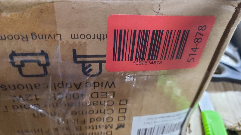 Photo 1 of **MSRP 69.99** Switched LED Wall Sconce Set of 2, Indoor 8 inch 12 Watt 4000K Wired Black Wall Mounted Sconce Light with On/Off Switch, Frosted Arcylic Shade Sconces for Bedroom Living Room Bathroom Kitchen Hallway