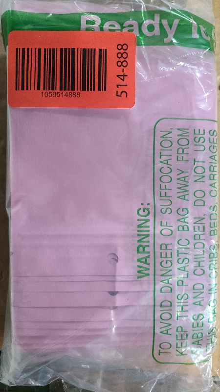 Photo 1 of 100Pcs Holographic Packaging Bags 4x6 Inch Resealable Foil Mylar Bags for Small Business Party Favor Pouch Packaging and Sample Storage (Pink)