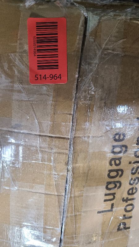 Photo 1 of 20 inch Small Carry On Luggage Front Open with Laptop Pocket, ABS+PC Hard Shell Suitcase with Spinner Wheels TSA Lock & YKK Zipper, 20in/Toiletry Bag/Handbag, Apricot Off White