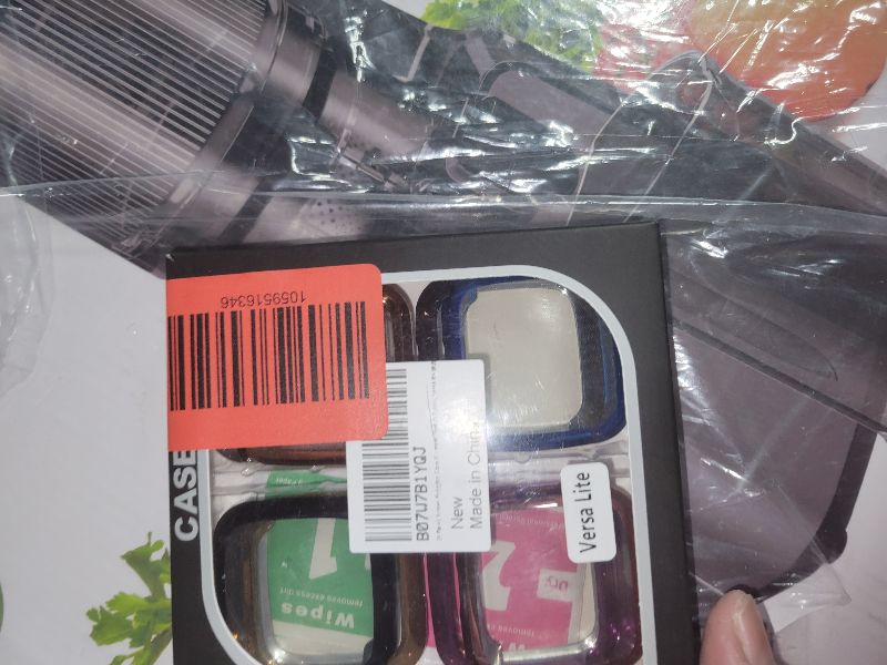 Photo 1 of [8-Pack] Screen Protector Case Compatible with Fitbit Versa Lite,All-Around Ultra Slim Soft TPU Plated Cover Scratch-Proof Protective Bumper Shell (8 Colors, Versa lite)